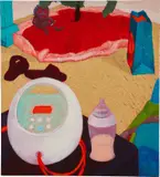 Arcmanoro Niles, Homegrown, 2018, oil and acrylic on canvas