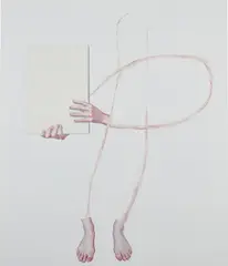 Eliza Douglas, I Really Mean It, 2017, oil on linen