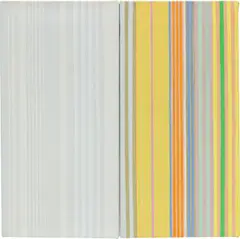 Gene Davis, 2 Plus, 1970, acrylic on canvas, diptych