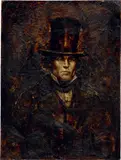 Titus Kaphar, Study of the Suitor: Harper Caldwell Jr.