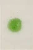 Concetto Spaziale by Lucio Fontana, 1965, pigment on paper, sold Sep 2020