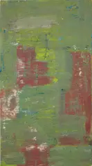Kiss Off by Louise Fishman, 2000, oil on linen, sold Sep 2020