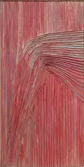 Tsuyoshi Maekawa, 1967 G 80-2, 1967, oil and cotton on canvas, in artist's frame
