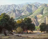 California Foothills by Paul Grimm, oil on canvas, sold Apr 2021