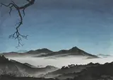 Thomas Craig, Escondido and Lake Scene (a group of two), both watercolor on paper