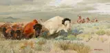 John Clymer, The White Buffalo