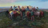 Joe Neil Beeler, Scattering the Riders (Rosebud County, Montana)