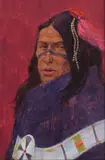 Kenneth Riley, The Brave, acrylic on Masonite