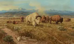 Joe Neil Beeler, Big Medicine, 1977, oil on canvas