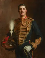 A portrait of Captain Weber by Herman Gustave Herkomer, oil on canvas, sold Nov 2019