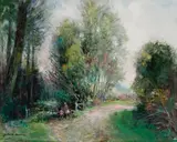 Jules Rene Herve, Tourant de la route