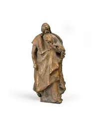 Philosophy by Paul Wayland Bartlett, circa 1910, bronze bas-relief with light brown patina, sold Nov 2019