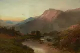 Rba Alfred de Bréanski, A summer evening, Duncraggen, New Brunswick, oil on canvas