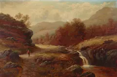 William Mellor, A view near Grasmere, Westmoreland, oil on canvas