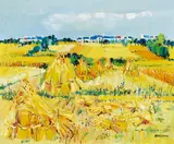 Yolande Ardissone, Blés au Menec, Bretagne