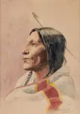 Olaf Carl Seltzer, Portrait of an Indian