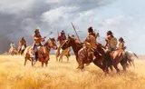 Howard Terpning, Coffee Coolers Meet the Hostiles