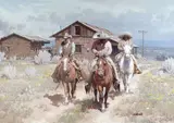 Melvin Warren, Road to San Jose, 1984, oil on canvas