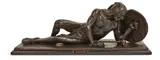 Tracy Beeler, Spirit Unbroken, 1995, bronze with dark brown patina
