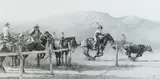 Tom Ryan, West Texas Holidays, conté crayon and charcoal on paper