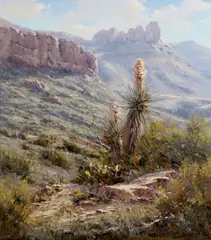 Kenny McKenna, Big Bend Blooms, 2010, oil on canvas