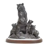 Gerald Balciar, Mother's Pride, 1997, bronze with brown patina