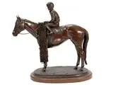 Sherman Tipton Coleman, Her Finest Moment, 1981, bronze with light brown patina