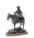 Sherman Tipton Coleman, Madera Canyon, bronze with dark brown patina