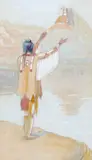 Edwin Willard Deming, Rain Prayer, gouache and watercolor on paper