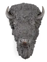 Tatanka by Bill Owen, 2006, bronze with dark brown patina, sold Feb 2019