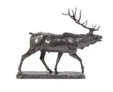 Alexander Phimister Proctor, Elk, 1899, bronze with brown patina