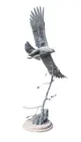 Douglas Van Howd, Masters of the Wind, bronze with verdigris