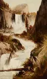 Thomas Hill, Vernal Falls, Yosemite Valley, oil on canvas