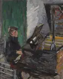 Joseph Raphael, Piet (Pianist), oil on canvas
