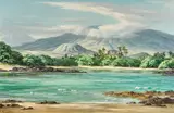 Lloyd Sexton, Jr., Showing the Mountain (Hualālai), oil on canvas