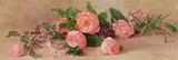 Alice Brown Chittenden, A still life with roses and lilac, 1895, oil on canvasboard