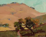 Selden Connor Gile, Hillside, circa 1940, oil on canvas