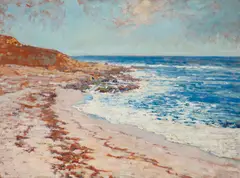 Alson S. Clark, La Jolla Seascape, 1924, oil on board
