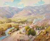 Robert Alexander Graham, Morrison, Colorado, oil on canvas