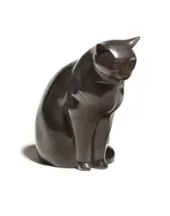 Barbara Beretich, Otis, bronze with dark brown patina