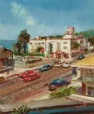 Filastro Mottola, View of Laguna Hotel from the Aegean Restaurant
