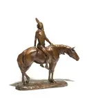 Charles Henry Humphriss, The Warrior, 1904, bronze with light brown patina