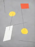 Charles Green Shaw, Untitled (Gray Abstract)