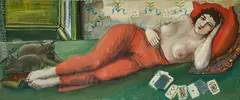 Gaston Longchamp, Odalisque, 1931, oil on canvas