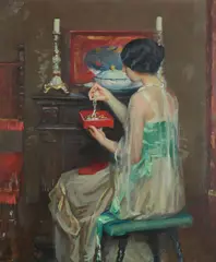 Henry R. Rittenberg, The Jewel Box, 1919, oil on canvas