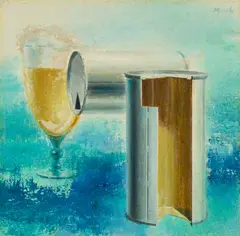 Walter Tandy Murch, The Beer Can, oil on board