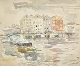 John Marin, Untitled I (The Bridge)