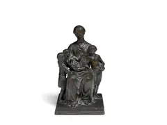 Caritas by Paul Manship, 1959, bronze with greenish-brown patina, sold Nov 2019