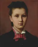 James Carroll Beckwith, Portrait of Berthe Sarriau, born Darodes, 1877, oil on canvas