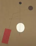 Charles Green Shaw, Untitled (Brown Abstract)